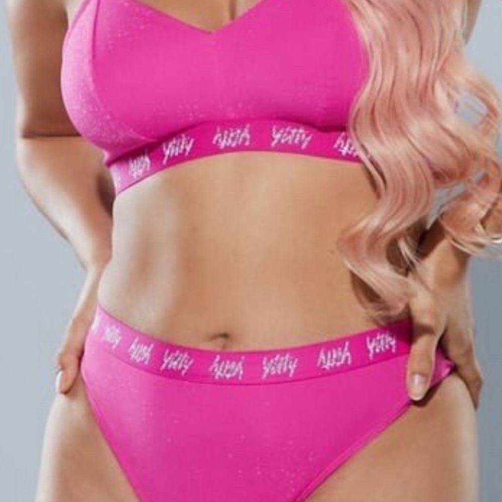 PLUS SIZE YITTY pink set